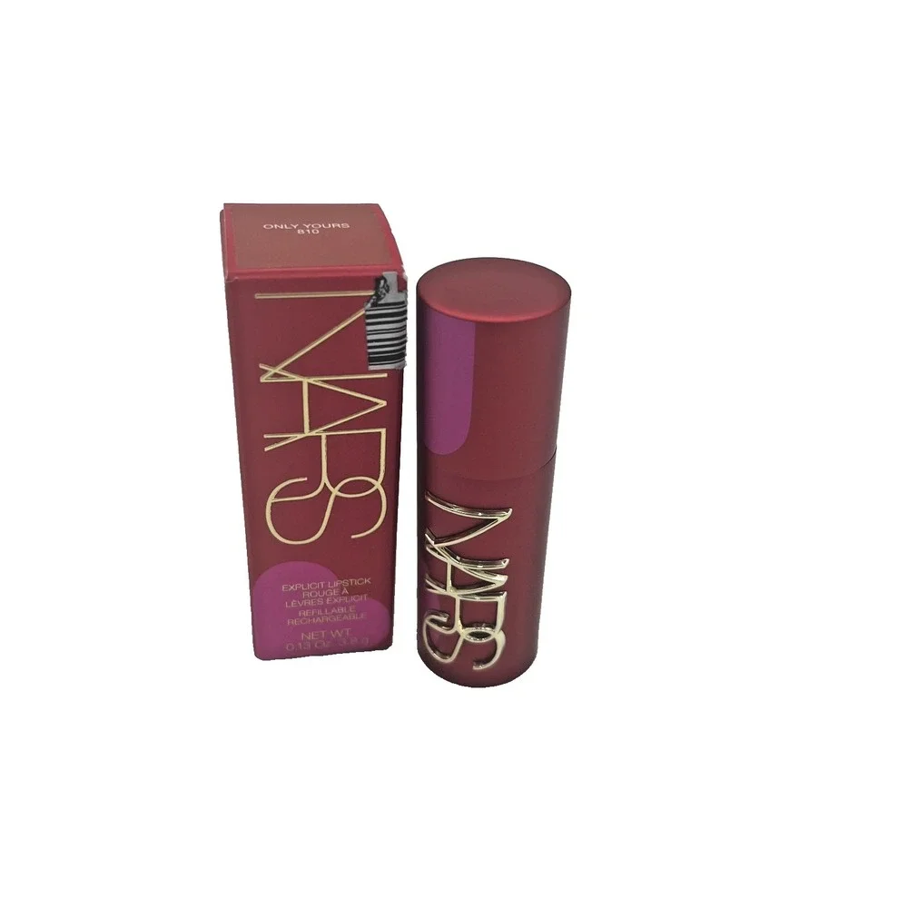 New-Nars Cosmetics New York Explicit Refillable Lipstick 810‎ Only Yours 0.13 oz